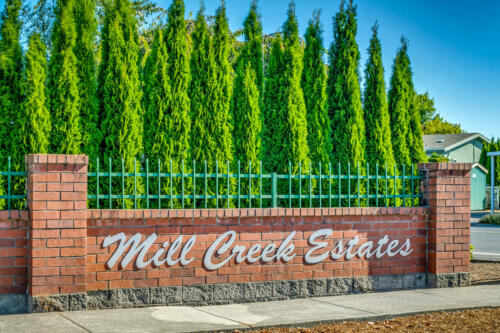 Mill Creek Estates Entrance